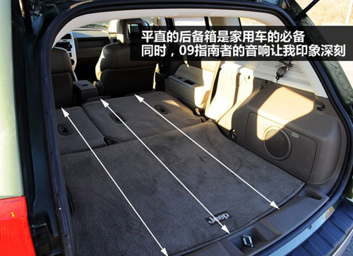 jeep指南者后备箱
